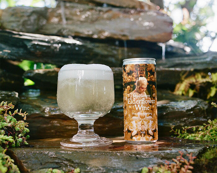 Mydflower Elderflower Wine, 25cl can