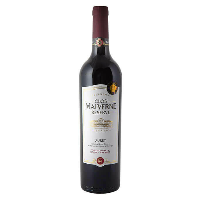 Clos Malverne Reserve 'Auret', Basket Pressed, Stellenbosch 2020