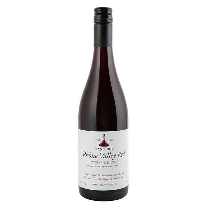 Tanners Rhône Valley Red, Côtes du Rhône 2021 (organic)