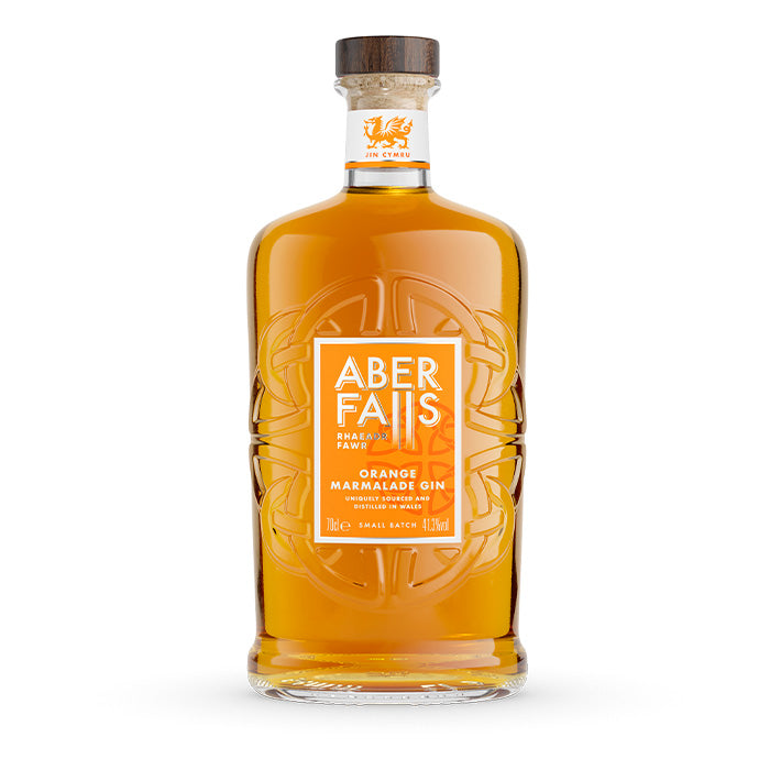 Aber Falls Orange Marmalade Welsh Gin, Rhaeadr Fawr, 41.3% vol.
