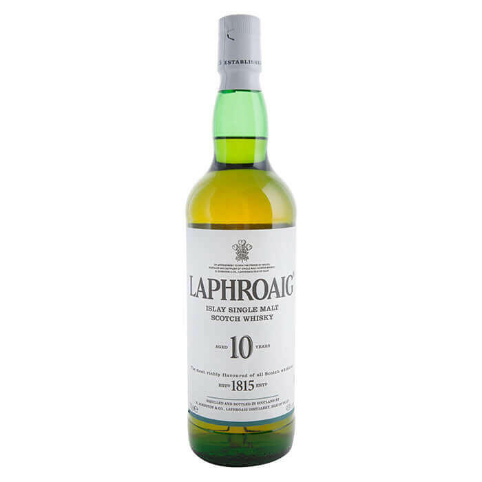 Laphroaig 10 Year Old, Islay Single Malt Whisky, 40% vol (gift box)