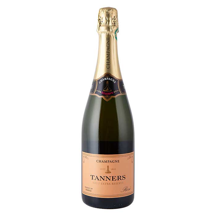 Tanners Extra Réserve Rosé, Brut Champagne