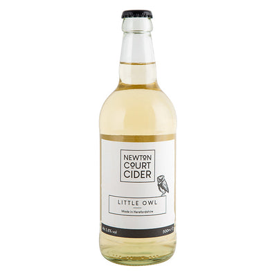 Newton Court Little Owl Medium Sweet Cider - 500ml NRB