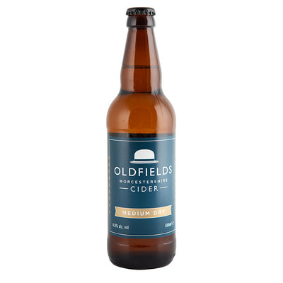Oldfields Medium Dry Orchard Cider - 500ml NRB