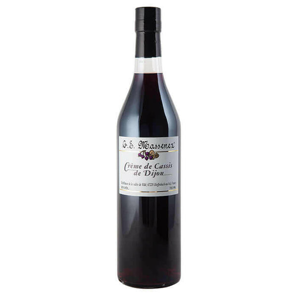 Crème de Cassis de Dijon, Massenez, 20% vol | Tanners Wines Ltd