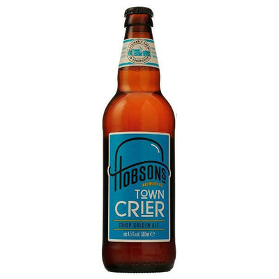 Hobsons Town Crier Crisp Golden Ale, 4.5% vol, 50cl