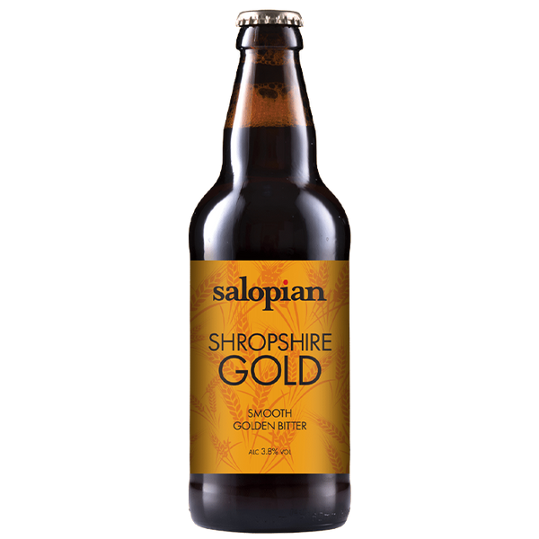 Salopian Shropshire Gold, 3.8% vol, 50cl