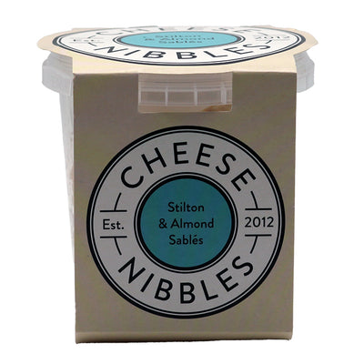 Cheese Nibbles Stilton & Almond Sablés, 120g