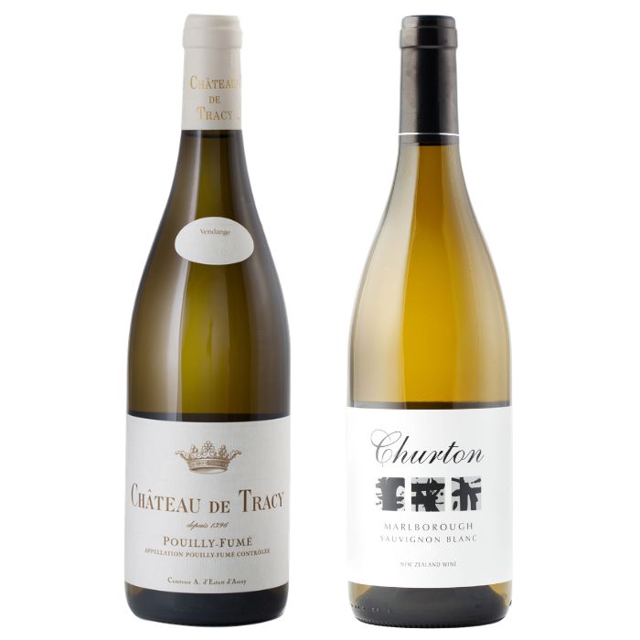 Pouilly-Fumé, Château de Tracy  & Churton Sauvignon Blanc, Marlborough - Organic Sauvignon Blanc Gift Set