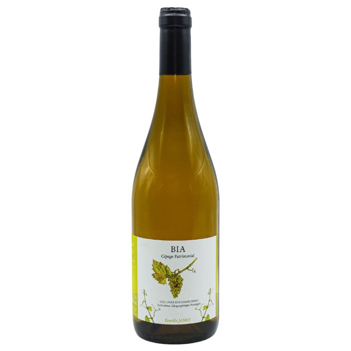 Bia Blanc, Collines de Rhodannienes, Catherine et Pascal Jamet 2025 (organic)