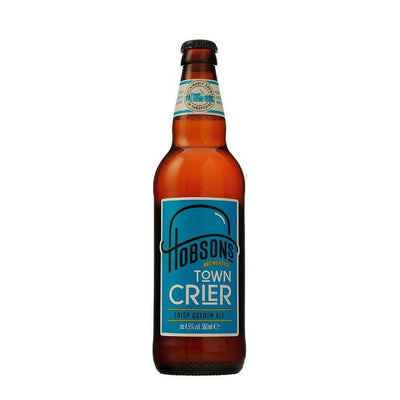 Hobsons Town Crier Crisp Golden Ale - 500ml NRB